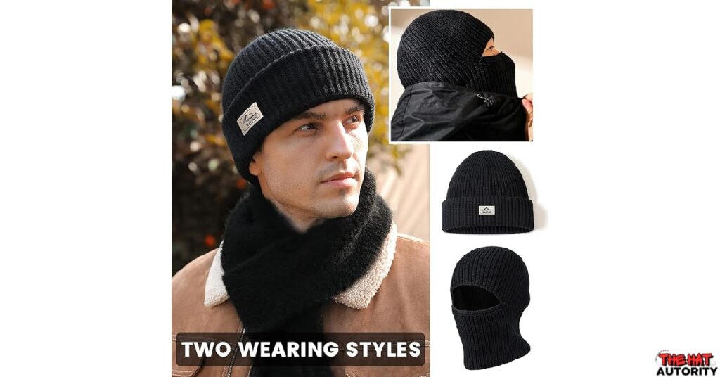 balaclava-style beanie